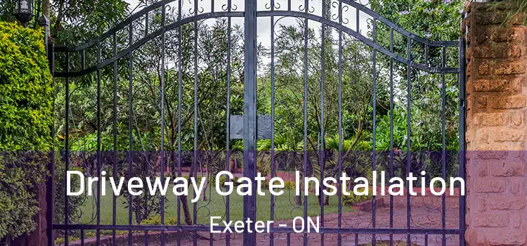 Driveway Gate Installation Exeter - ON
