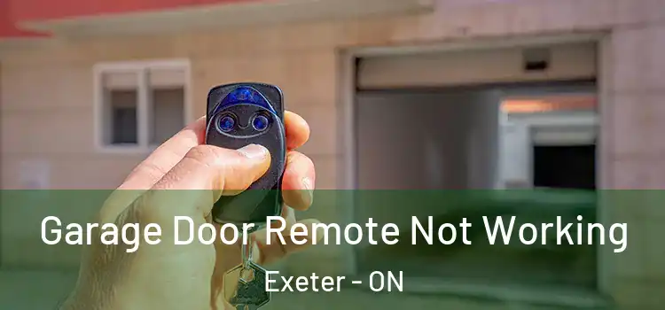  Garage Door Remote Not Working Exeter - ON